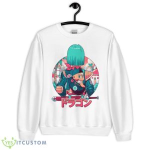 Summer Dragon Bulma Dragon Ball Shirt - Unisex Heavy Blend Crewneck Sweatshirt
