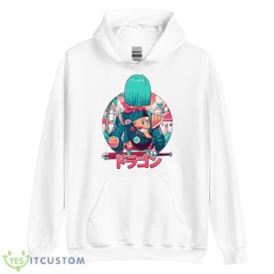 Summer Dragon Bulma Dragon Ball Shirt - Unisex Heavy Blend Hooded Sweatshirt