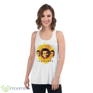 Sun Flower Funny Design Rex Orange County Shirt - Women's Flowy Racerback Tank