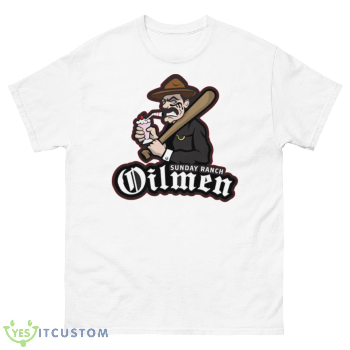 Sunday Ranch Oilmen Logo There Will Be Blood Shirt 10 Sunday Ranch Oilmen Logo There Will Be Blood Shirt - 500 Men’s Classic Tee Gildan