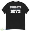 Sundays Are For Dem Boyz Dallas Cowboy Shirt - G500 Men’s Classic T-Shirt