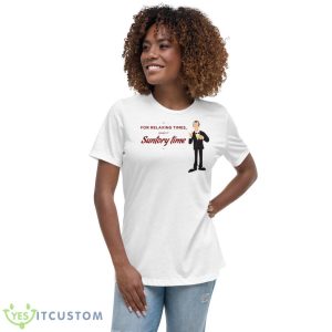 Suntory Time Lost In Translation Shirt 9 Suntory Time Lost In Translation Shirt - Women's Relaxed Short Sleeve Jersey Tee