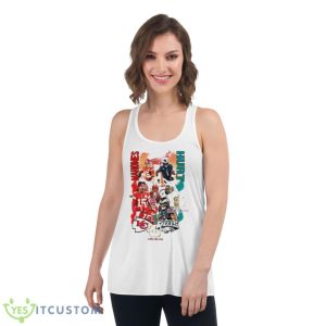 Super Bowl 2023 Battle Of The Quarterbacks Shirt - Women's Flowy Racerback Tank