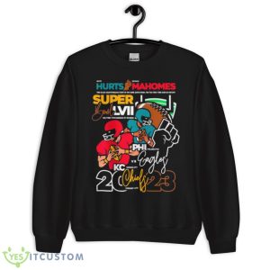 Super Bowl 2023 Patrick Mahomes Jalen Hurts Shirt - Unisex Crewneck Sweatshirt