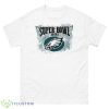 Super Bowl 57 Bound 2023 Championship Philadelphia Football Eagles Sublimation Shirt - 500 Men’s Classic Tee Gildan