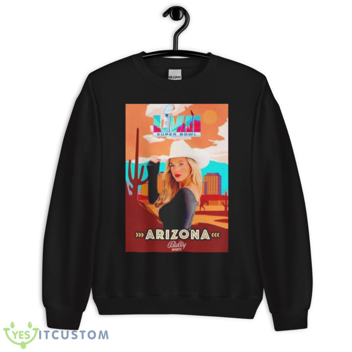 Super Bowl LVII Arizona Bally Sports Annie Agar Shirt 3 Super Bowl LVII Arizona Bally Sports Annie Agar Shirt - Unisex Crewneck Sweatshirt