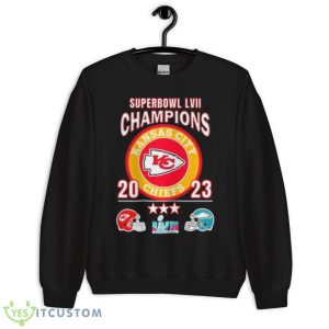 Super Bowl LVII Champions 2023 Chiefs Vs Eagles Shirt 8 Super Bowl LVII Champions 2023 Chiefs Vs Eagles Shirt - Unisex Crewneck Sweatshirt
