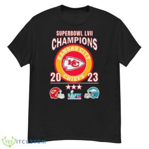 Super Bowl LVII Champions 2023 Chiefs Vs Eagles Shirt - G500 Men’s Classic T-Shirt