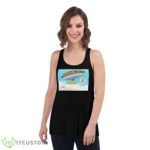 Super Bowl LVII Not A Chinese Spy Balloon It Was A Last Minute Addition - Women's Flowy Racerback Tank