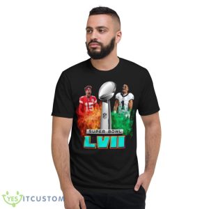 Superbowl Lvii Eagles Chiefs Kansas City Shirt - Short Sleeve T-Shirt