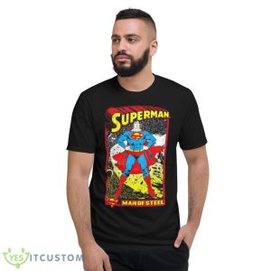 Superman Man Of Steel Shirt - Short Sleeve T-Shirt