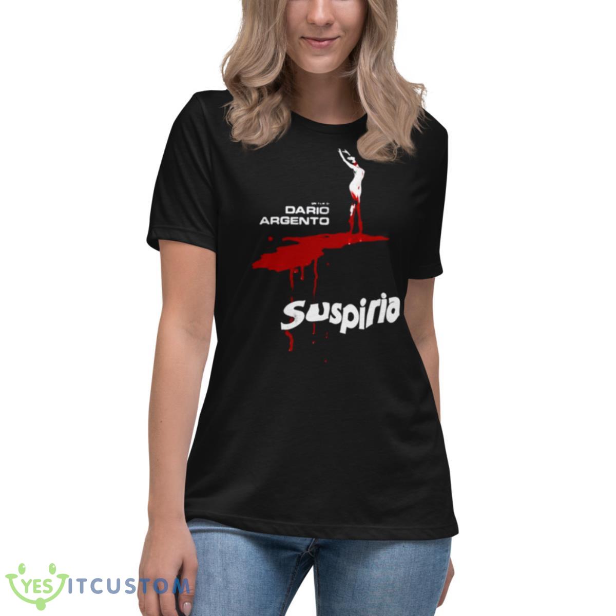Suspiria Blood Pool Shirt 6 Suspiria Blood Pool Shirt - Women's Relaxed Short Sleeve Jersey Tee