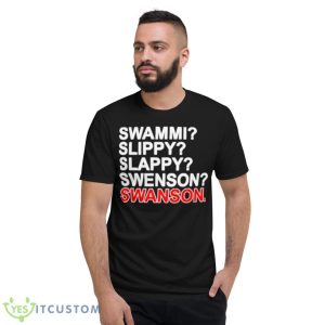 Swammi Slippy Slappy Swenson Swanson 2023 Shirt - Short Sleeve T-Shirt