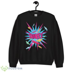 Sweet Candy Logo Colored Shirt 8 Sweet Candy Logo Colored Shirt - Unisex Crewneck Sweatshirt