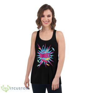 Sweet Candy Logo Colored Shirt 10 Sweet Candy Logo Colored Shirt - Women's Flowy Racerback Tank