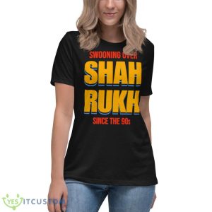 Swooning Over Shah Rukh Shirt - Women's Relaxed Short Sleeve Jersey Tee