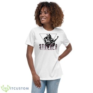 Synth Stalker L A Guns Requiem Shirt - Women's Relaxed Short Sleeve Jersey Tee