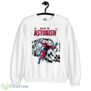 Tales To Astonish Ant Man Retro Comic Cover Shirt - Unisex Heavy Blend Crewneck Sweatshirt
