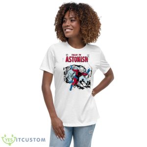 Tales To Astonish Ant Man Retro Comic Cover Shirt - Women's Relaxed Short Sleeve Jersey Tee