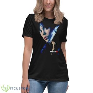 Tara Carpenter Scream 6 Jenna Ortega Shirt 11 Tara Carpenter Scream 6 Jenna Ortega Shirt - Women's Relaxed Short Sleeve Jersey Tee