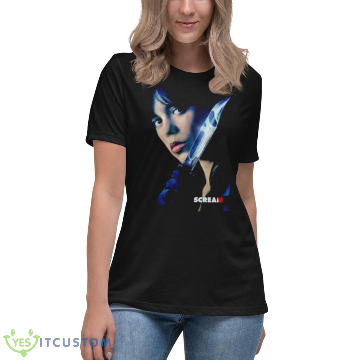 Tara Carpenter Scream 6 Jenna Ortega Shirt 6 Tara Carpenter Scream 6 Jenna Ortega Shirt - Women's Relaxed Short Sleeve Jersey Tee