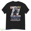 Taylor Lewan 77 Tennessee Titans 2014 2022 3x Pro Bowl Once A Titan Forever A Titan Signatures Shirt - G500 Men’s Classic T-Shirt