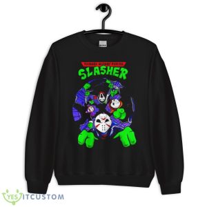 Teenage Mutant Psycho Slasher Horror Shirt - Unisex Crewneck Sweatshirt