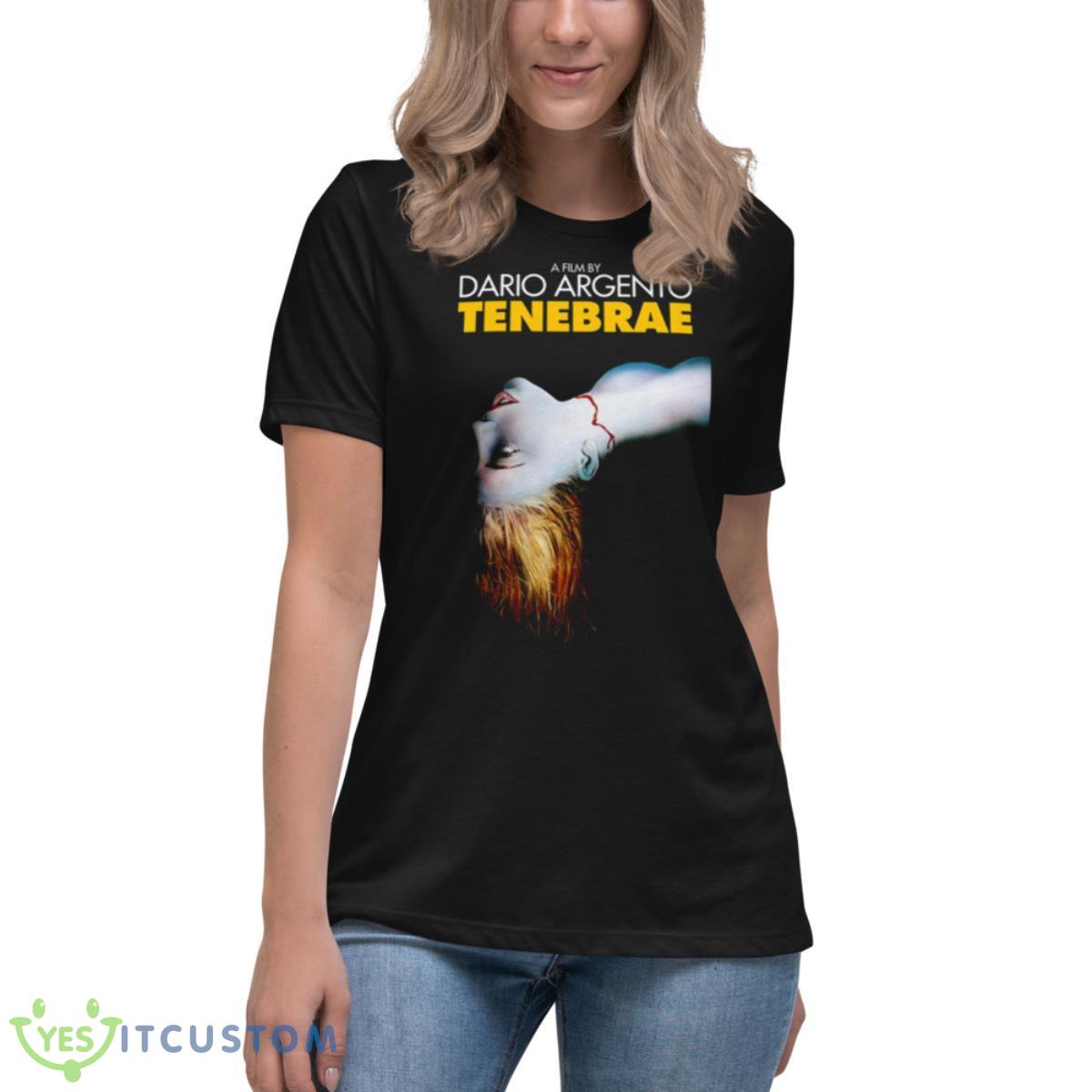Tenebrae Art Dario Argento Movie Shirt 6 Tenebrae Art Dario Argento Movie Shirt - Women's Relaxed Short Sleeve Jersey Tee