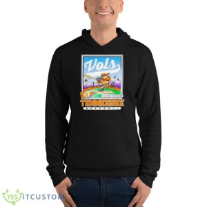 Tennessee Vols Smokey Baseball Shirt 9 Tennessee Vols Smokey Baseball Shirt - Unisex Fleece Pullover Hoodie