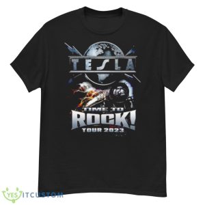 Tesla Time To Rock Brian1 2023 New Tour Shirt - G500 Men’s Classic T-Shirt