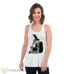 Tess Black Art The Last Of Us Shirt - Women's Flowy Racerback Tank
