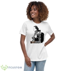 Tess Black Art The Last Of Us Shirt - Women's Relaxed Short Sleeve Jersey Tee