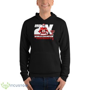 Texas Tech Patrick Mahomes II 2X World Champ Shirt 9 Texas Tech Patrick Mahomes II 2X World Champ Shirt - Unisex Fleece Pullover Hoodie