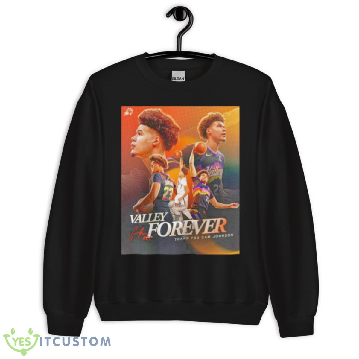 Thank You Cam Johnson Phoenix Suns Valley Forever Shirt 3 Thank You Cam Johnson Phoenix Suns Valley Forever Shirt - Unisex Crewneck Sweatshirt