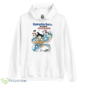 The 1987 Calender Dragon Ball Family Shirt - Unisex Heavy Blend Hooded Sweatshirt