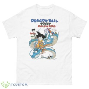The 1987 Calender Dragon Ball Family Shirt - 500 Men’s Classic Tee Gildan
