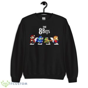 The 8 Bits Mario Abbey Road Shirt - Unisex Crewneck Sweatshirt