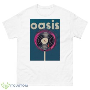 The Album Cover Oasis Band Shirt - 500 Men’s Classic Tee Gildan