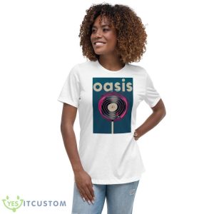 The Album Cover Oasis Band Shirt - Women's Relaxed Short Sleeve Jersey Tee