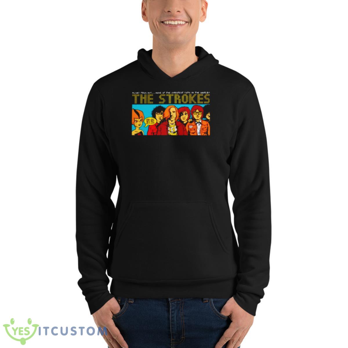 The Band Live Nyc Masjanu 2023 New Tour Shirt 4 The Band Live Nyc Masjanu 2023 New Tour Shirt - Unisex Fleece Pullover Hoodie