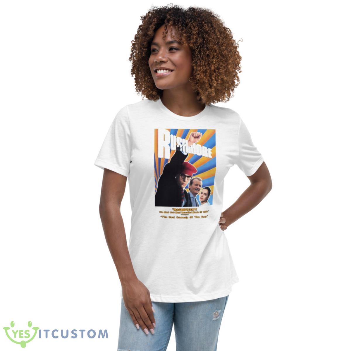 The Best And Beautiful Movie Rushmore Shirt 5 The Best And Beautiful Movie Rushmore Shirt - Women's Relaxed Short Sleeve Jersey Tee