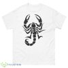 The Black Hurricane Scorpion Shirt - 500 Men’s Classic Tee Gildan