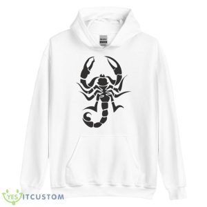 The Black Hurricane Scorpion Shirt - Unisex Heavy Blend Hooded Sweatshirt