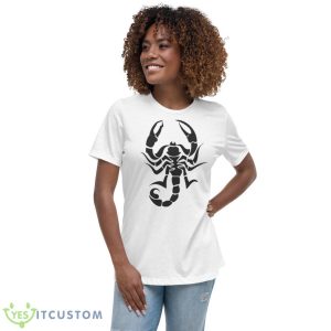 The Black Hurricane Scorpion Shirt - Women's Relaxed Short Sleeve Jersey Tee