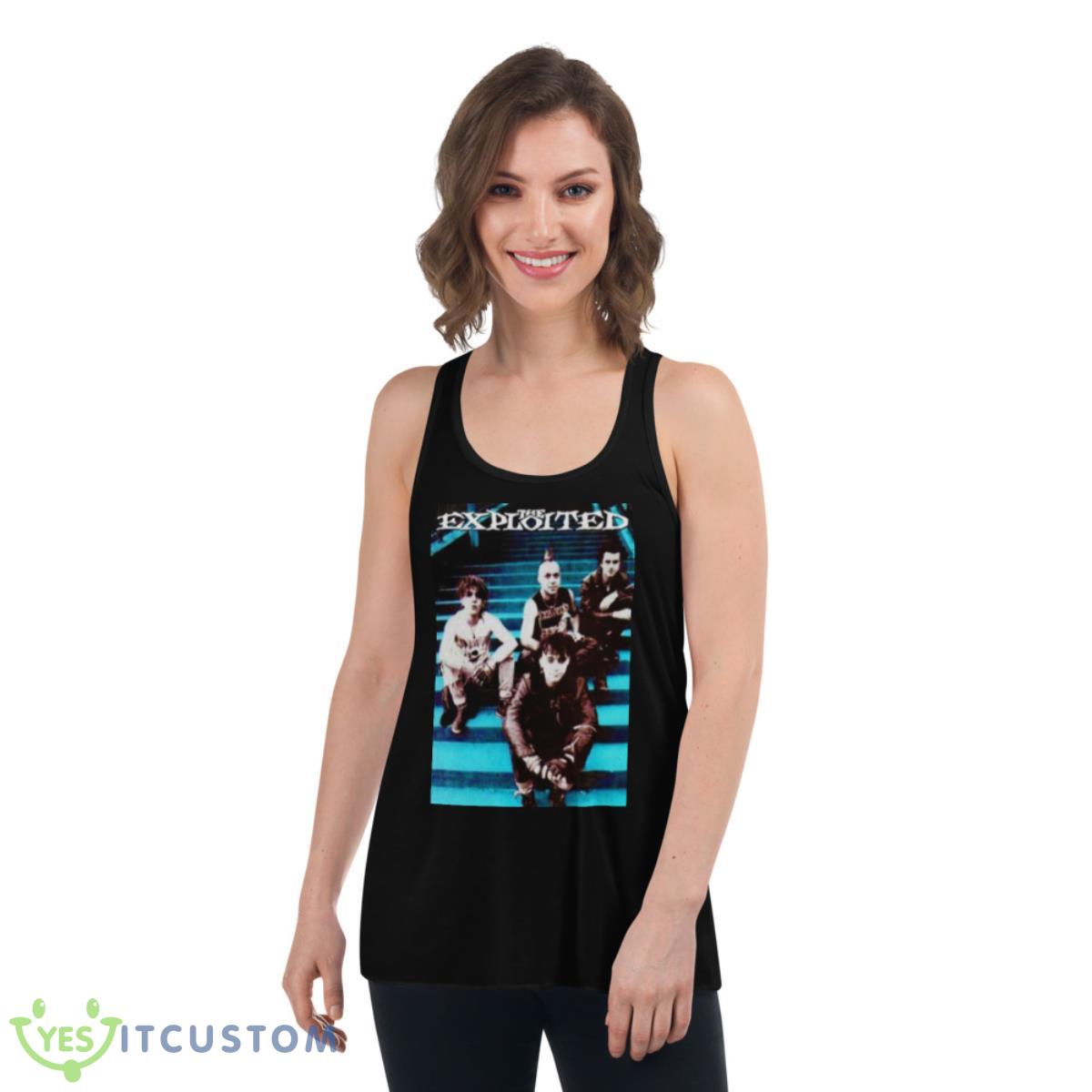 The Blue Punks Memory The Exploited Shirt 5 The Blue Punks Memory The Exploited Shirt - Women's Flowy Racerback Tank
