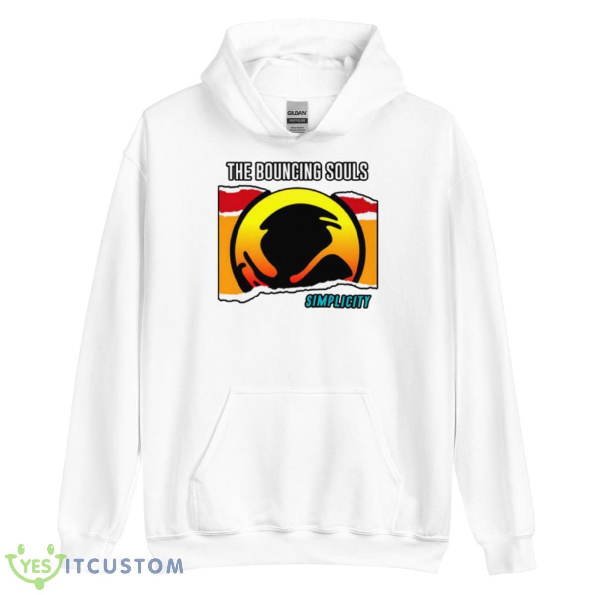 The Bouncing Souls The Green Ball Crew E P Shirt 3 The Bouncing Souls The Green Ball Crew E P Shirt - Unisex Heavy Blend Hooded Sweatshirt