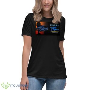 The California Eagles 2023 New Tour Shirt 11 The California Eagles 2023 New Tour Shirt - Women's Relaxed Short Sleeve Jersey Tee