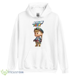 The Captain Action Pack Shirt - Unisex Heavy Blend Hooded Sweatshirt