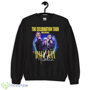 The Celebration Tour Four Decades Madonna Signature Shirt - Unisex Crewneck Sweatshirt