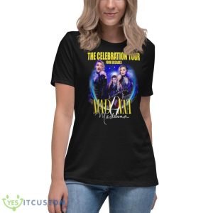 The Celebration Tour Four Decades Madonna Signature Shirt - Women's Relaxed Short Sleeve Jersey Tee